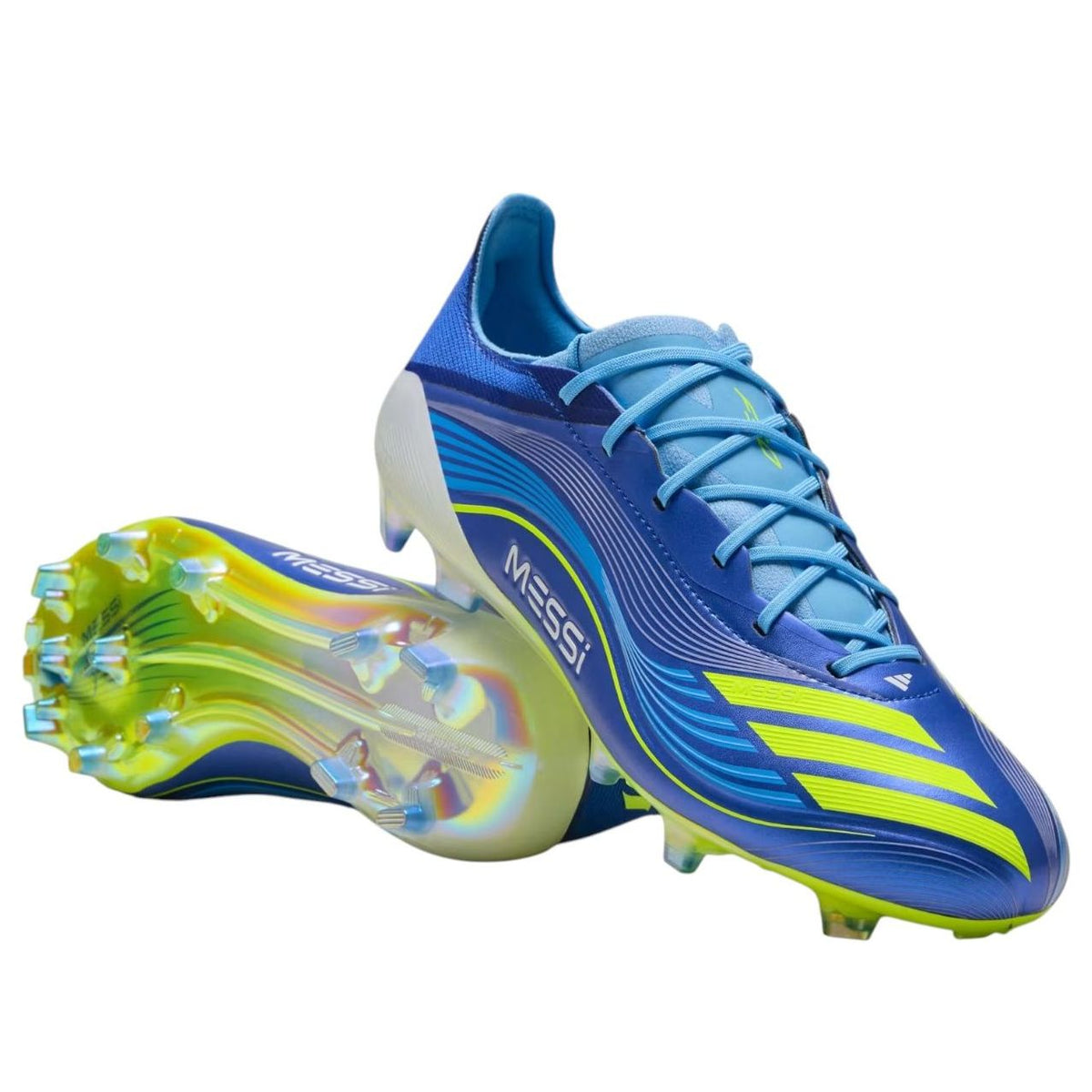 adidas F50 Messi Elite FG 'Royal Blue Solar Yellow' JP7435