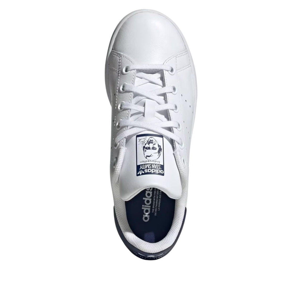 (GS) adidas Stan Smith 'White Dark Blue' JP9717