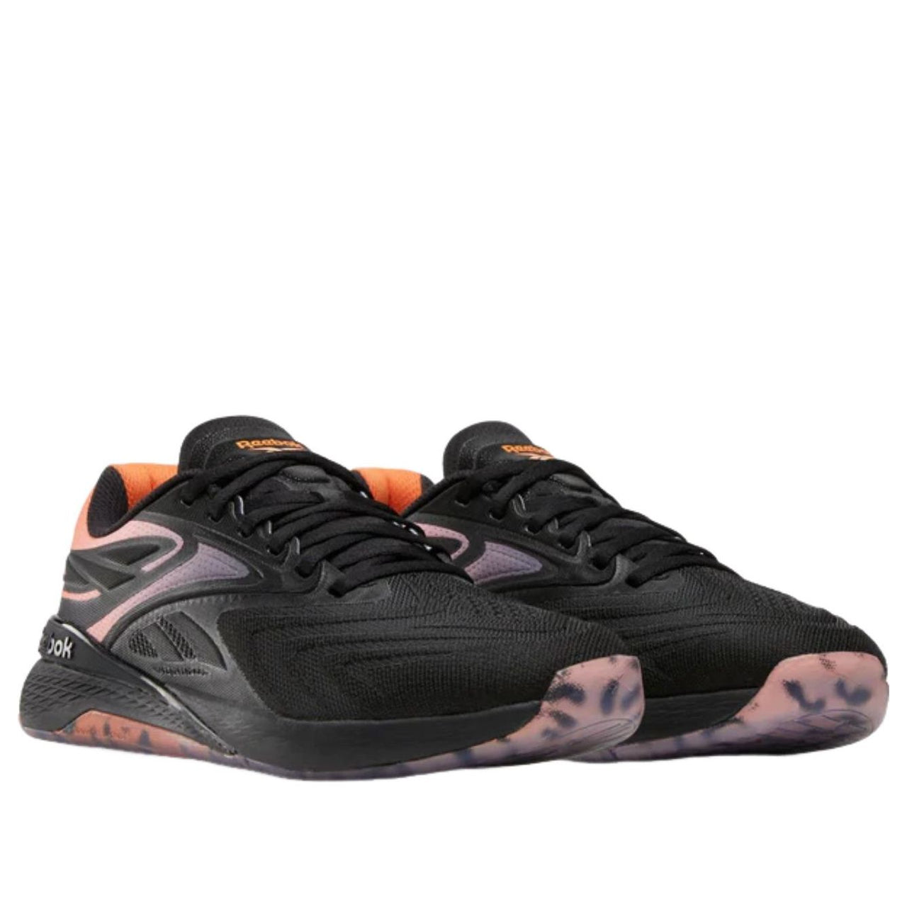 (WMNS) Reebok Nano X5 Edge 'Black Arena Orange Peach' 100249416