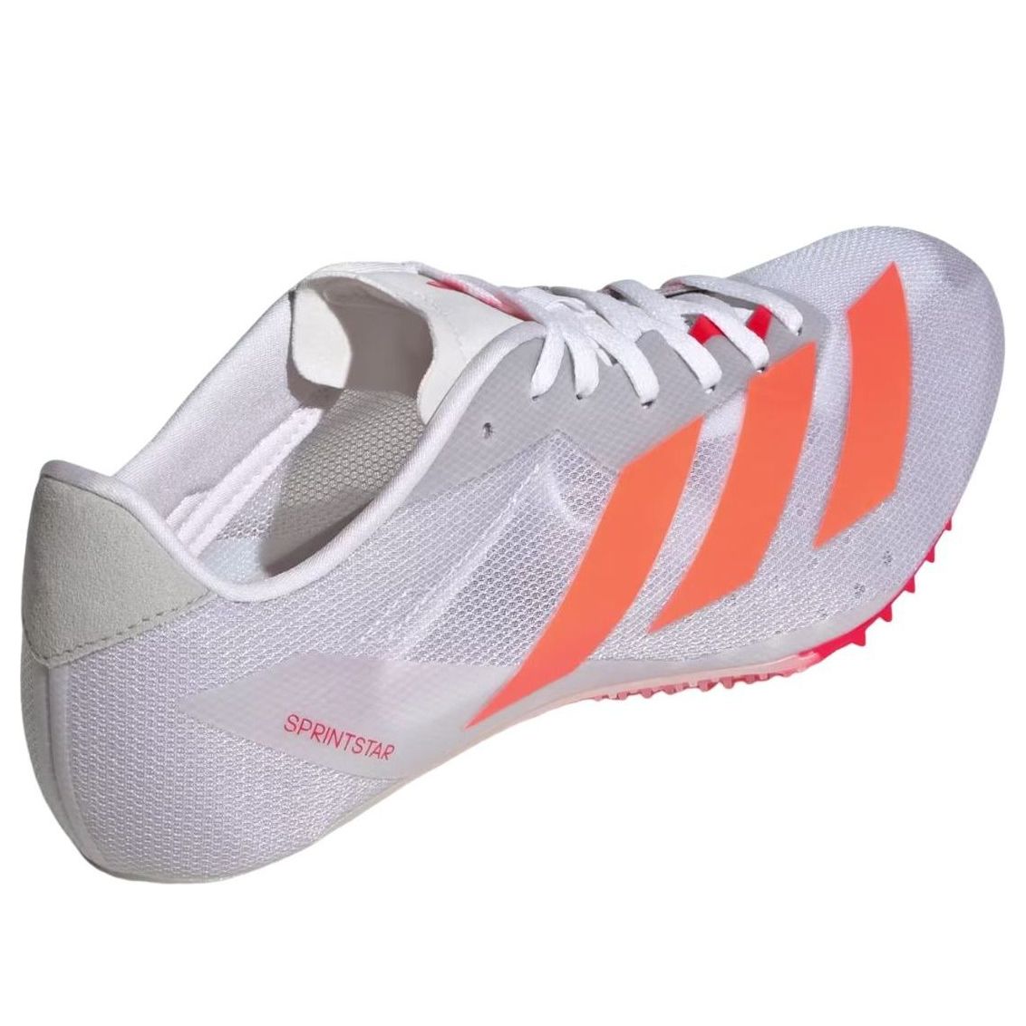 adidas Adizero Sprintstar 'White Lucid Orange Red' JQ0626