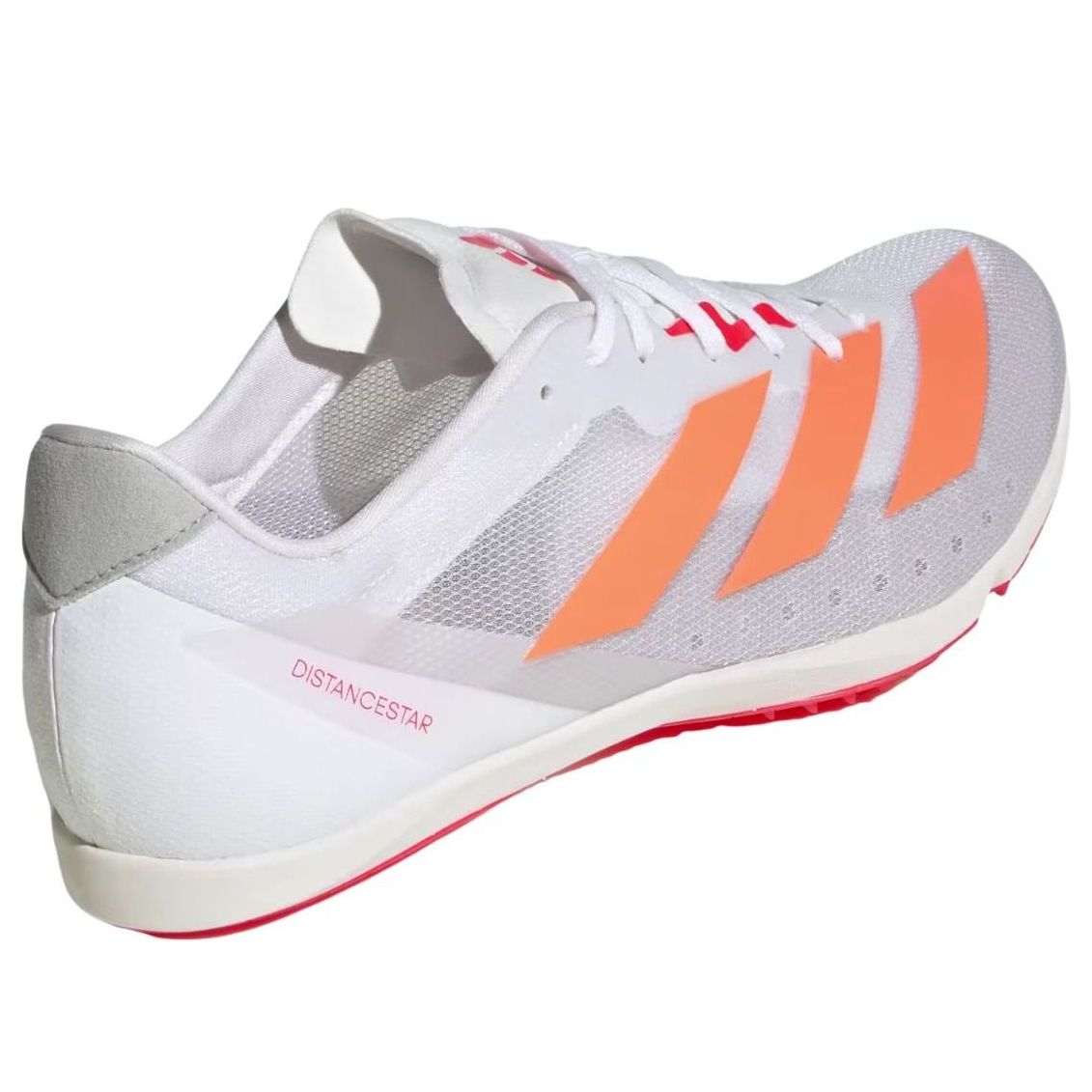 adidas Adizero Distance Star 'White Lucid Orange' JQ0627