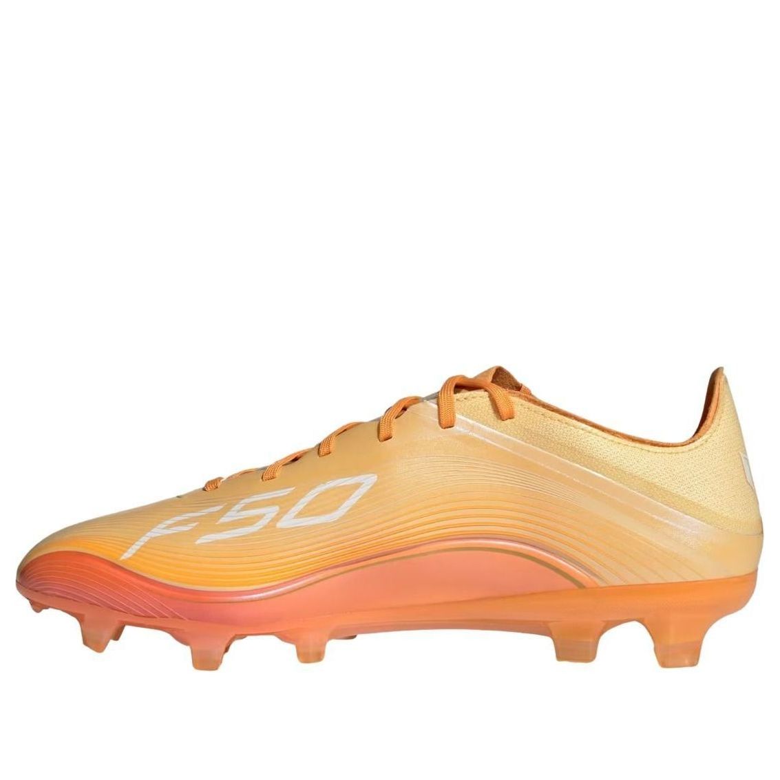 adidas x Messi F50 Pro FG 'Ice Tangerine Gold Metallic' JQ0933