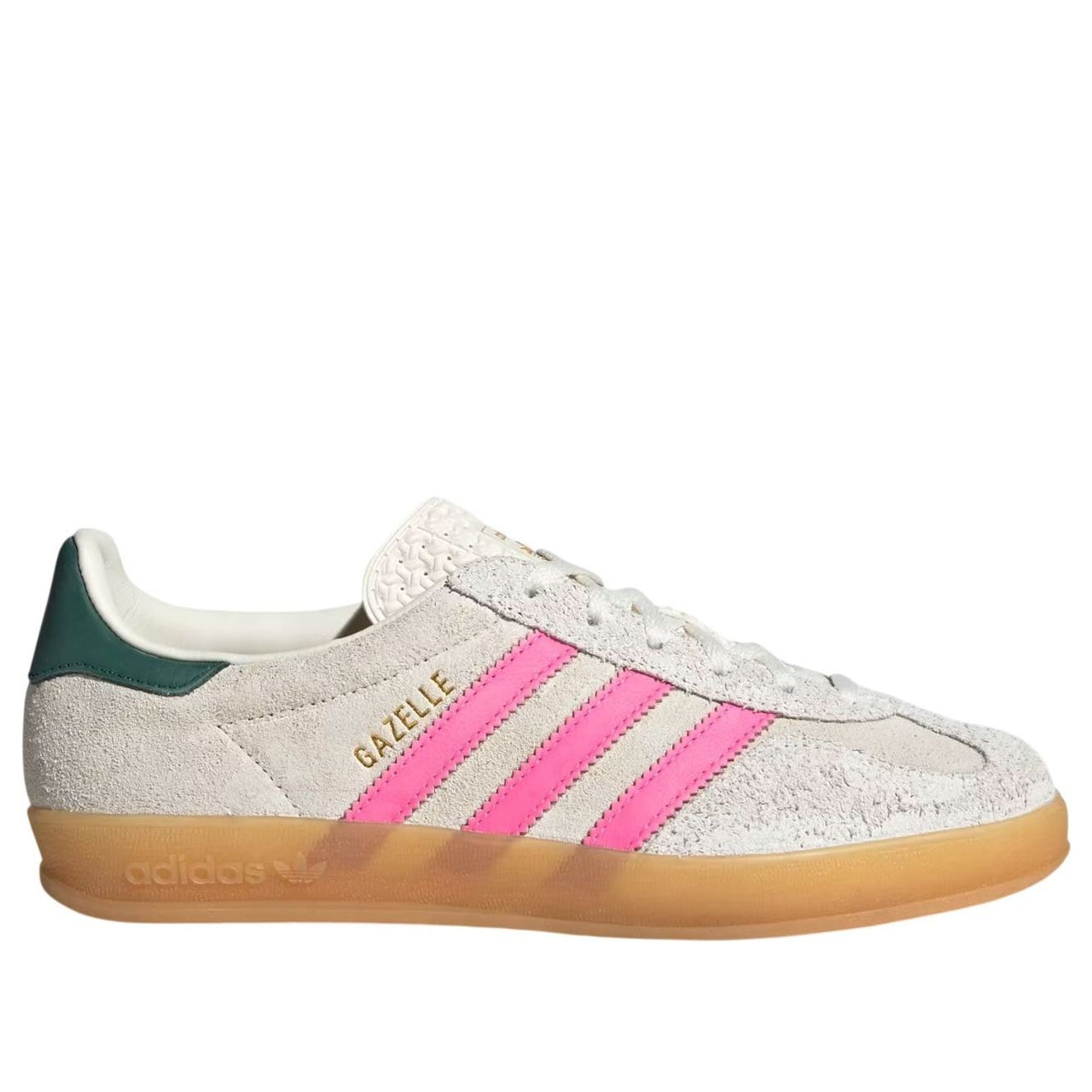 (WMNS) adidas Gazelle Indoor 'Off White Lucid Pink' JQ1096
