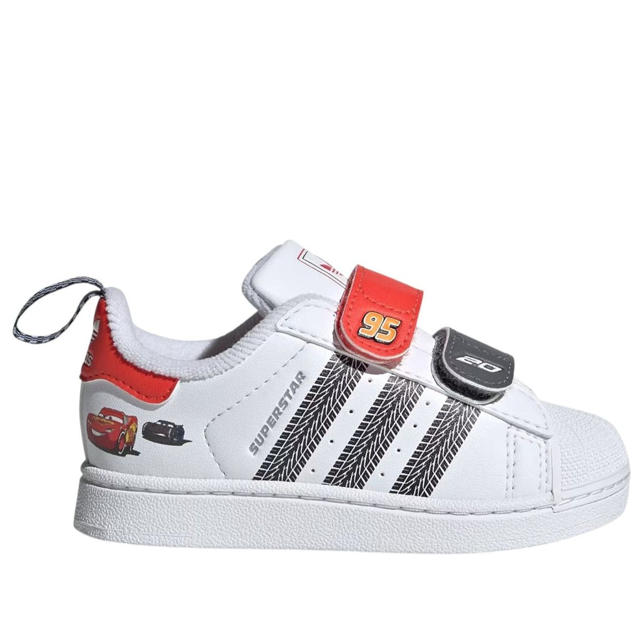 (TD) adidas Superstar II Comfort Closure 'Disney Pixar Cars' JQ1336