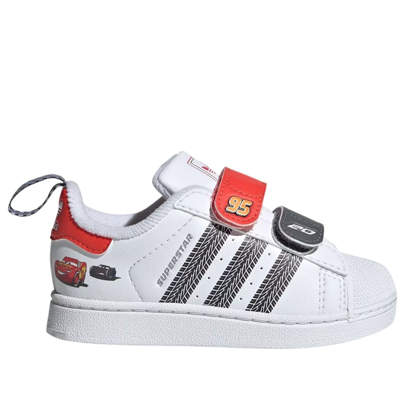 (TD) adidas Superstar II Comfort Closure 'Disney Pixar Cars' JQ1336