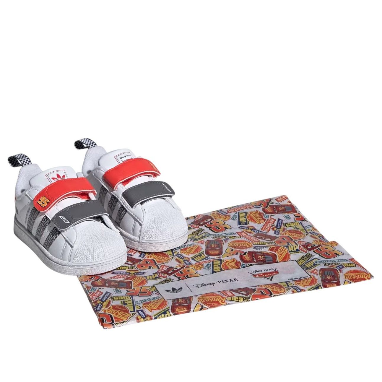 (TD) adidas Superstar II Comfort Closure 'Disney Pixar Cars' JQ1336