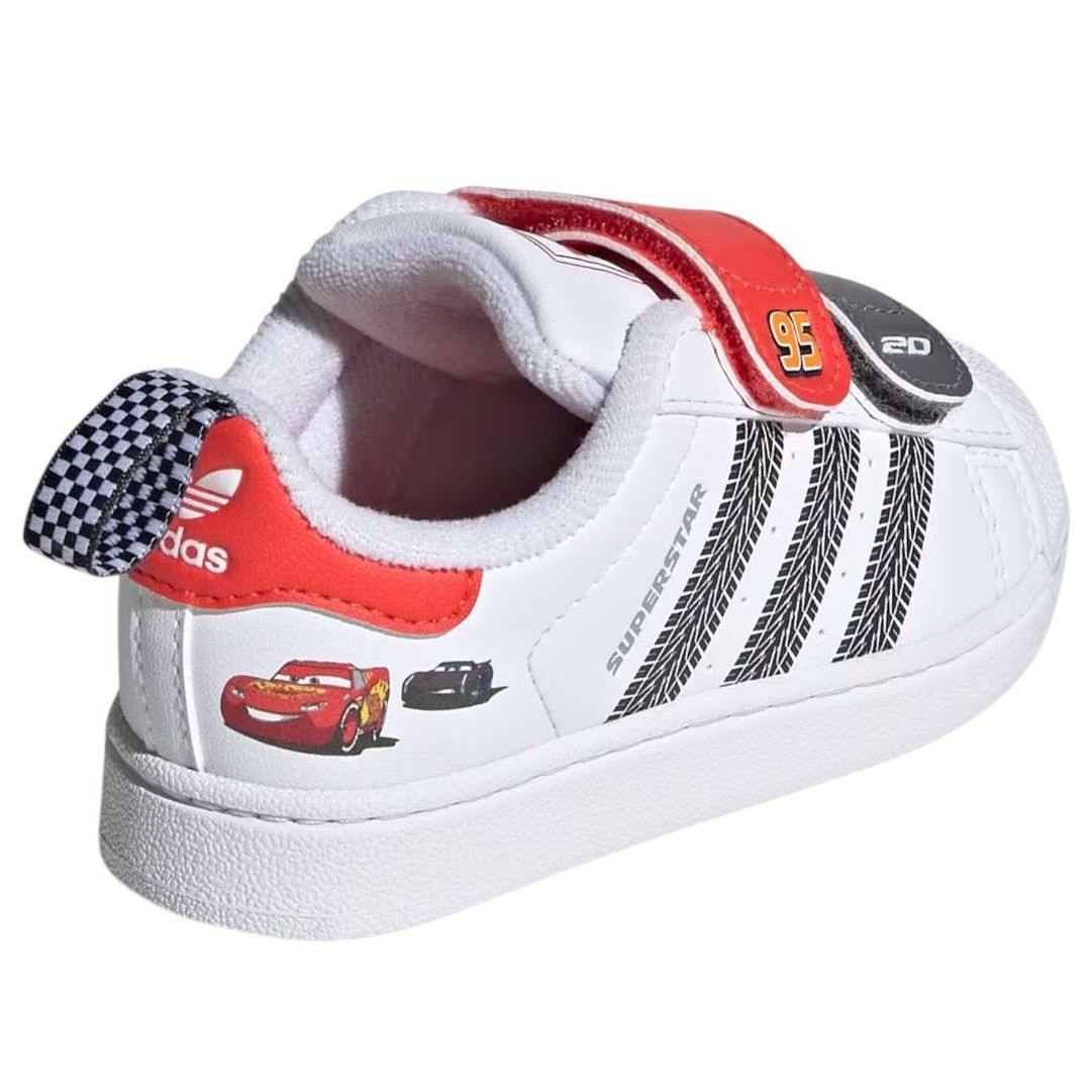 (TD) adidas Superstar II Comfort Closure 'Disney Pixar Cars' JQ1336