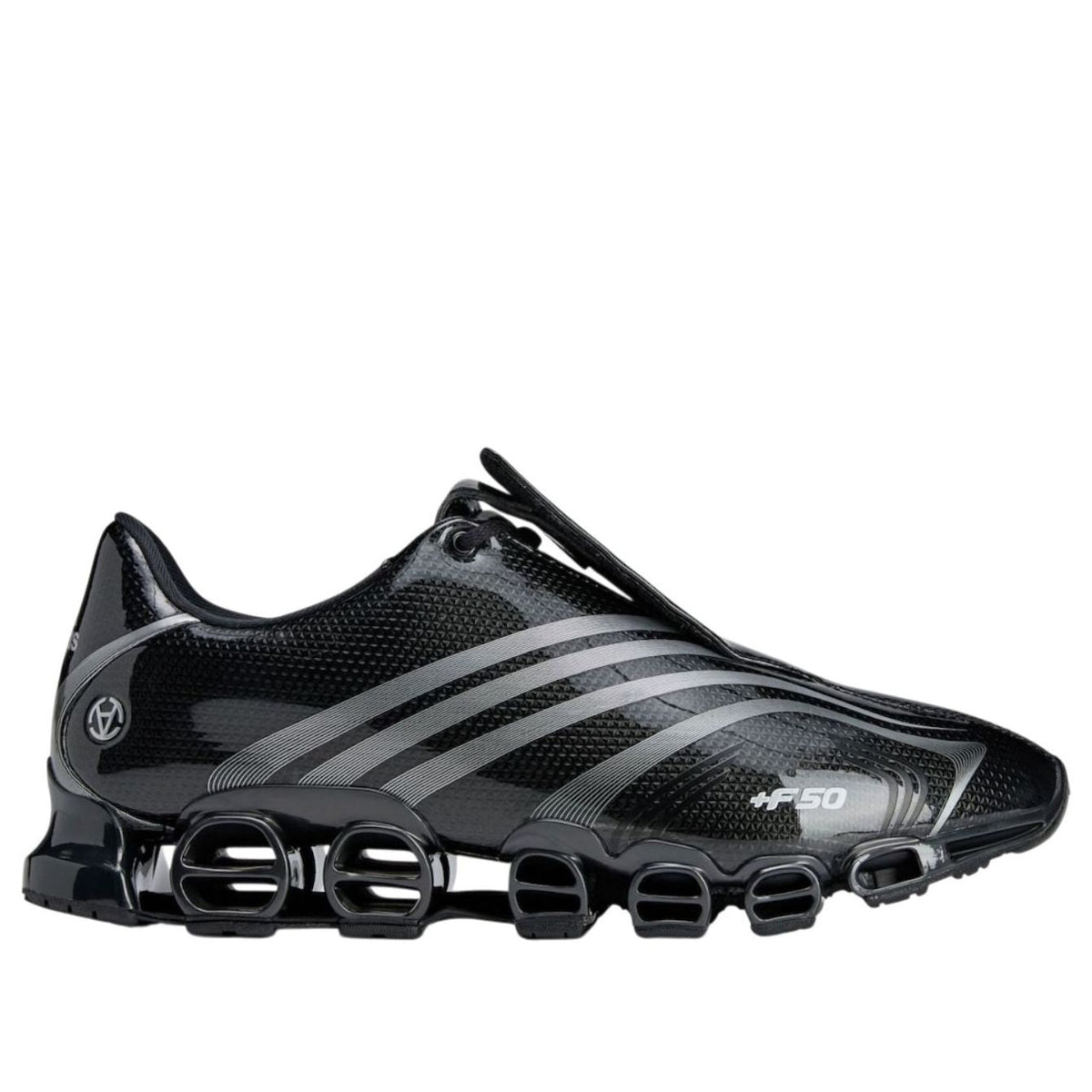 adidas x Slam Jam F50 Megaride 'Black Metallic Silver' JQ1362