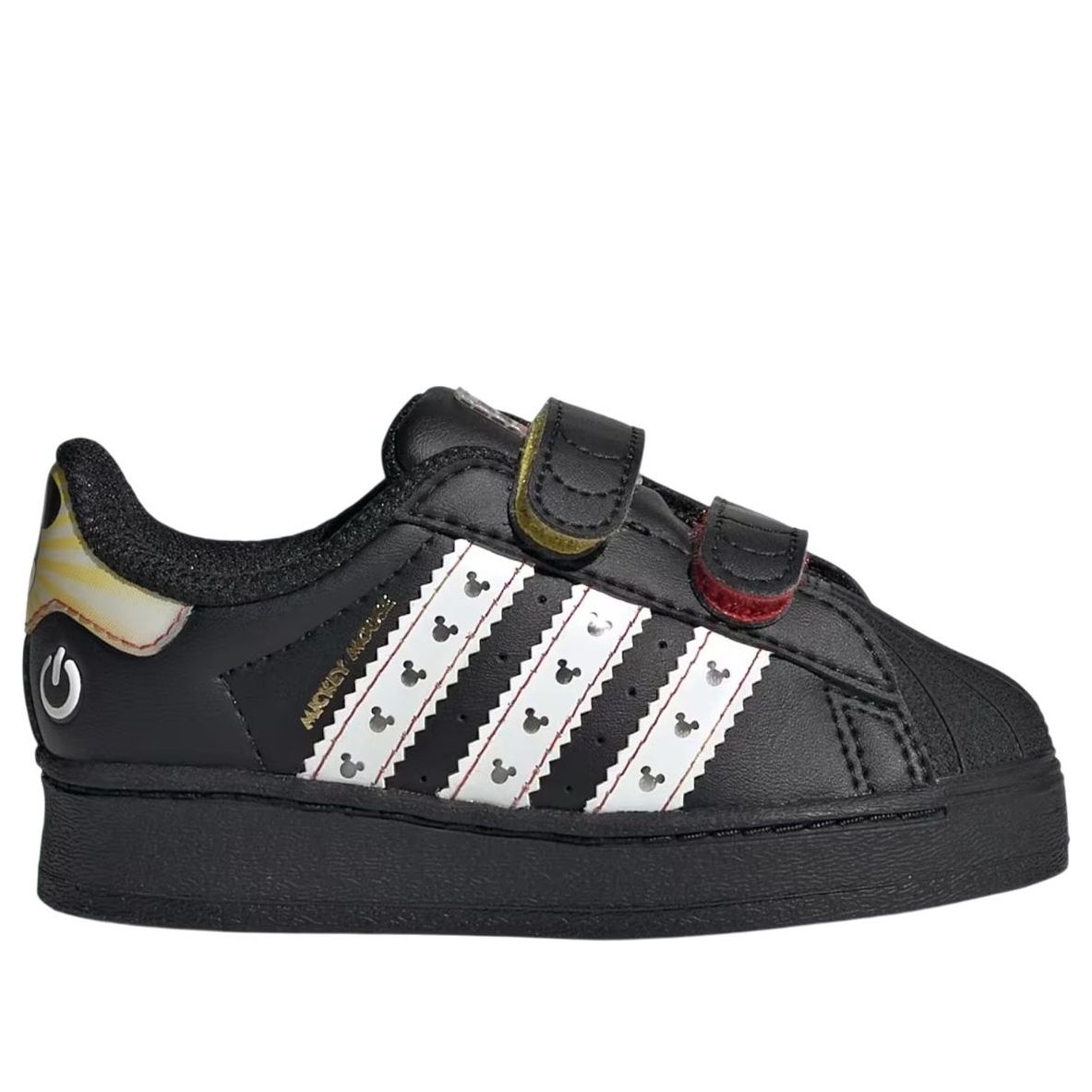 (TD) adidas Disney Superstar LED Light 'Black White' JQ2806
