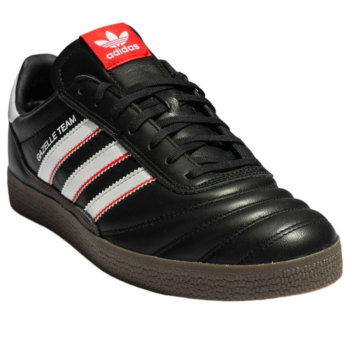 adidas Gazelle Team 'Core Black White Solar Red' JQ3675