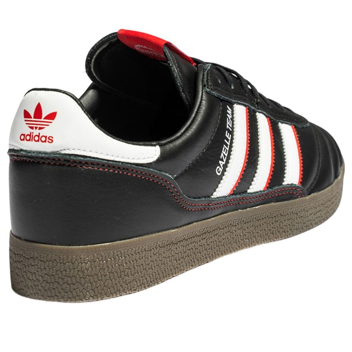 adidas Gazelle Team 'Core Black White Solar Red' JQ3675