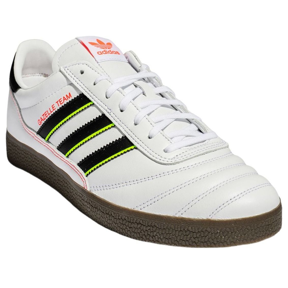 adidas Gazelle Team 'White Black Volt' JQ3676
