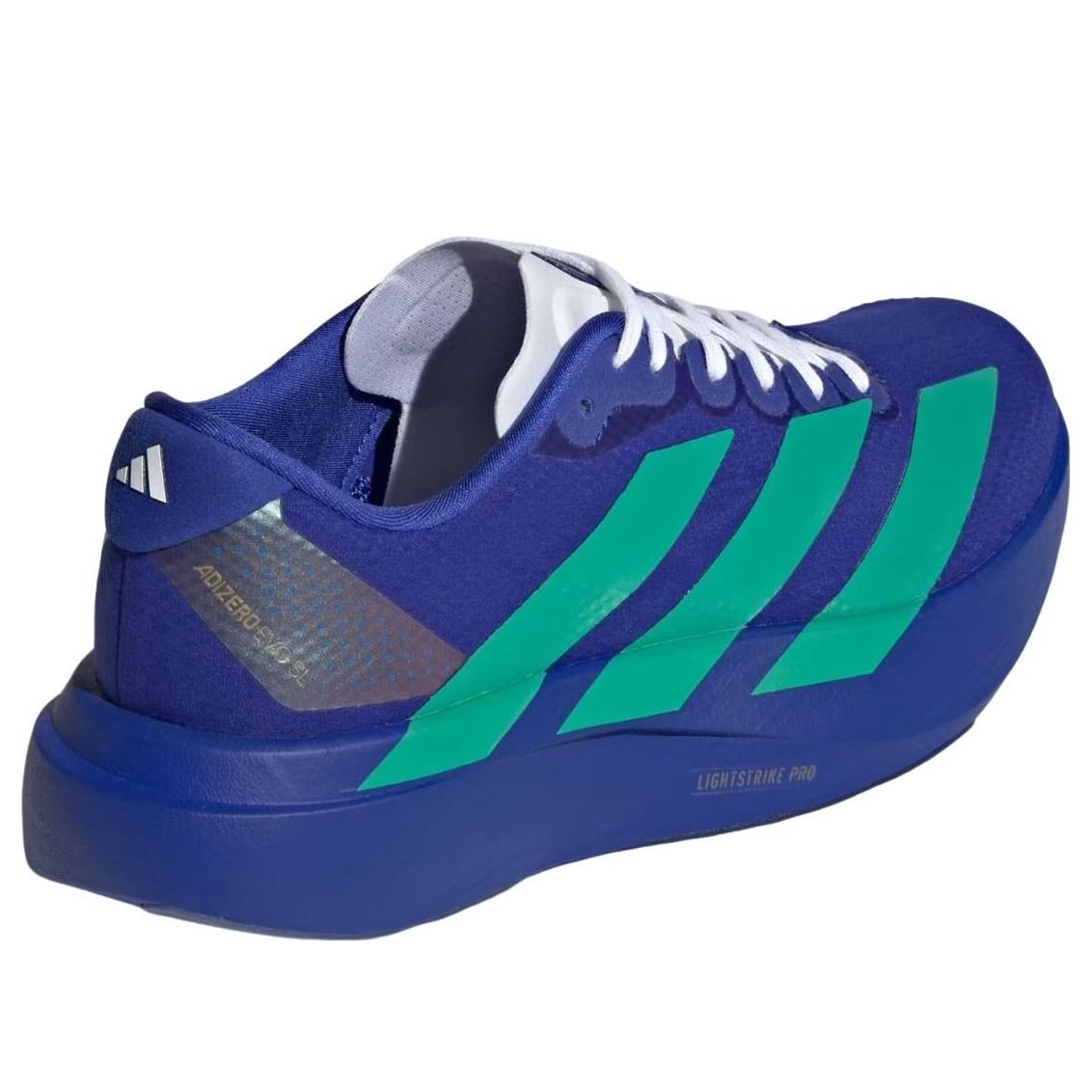 (WMNS) adidas Adizero Evo SL Woven 'Lucid Blue Court Green' JQ4409