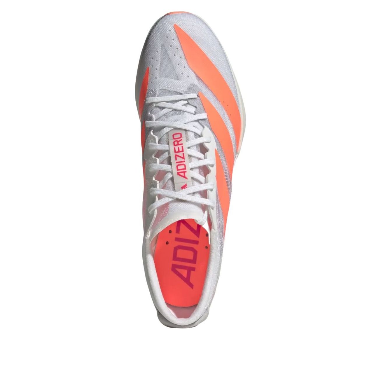adidas Adizero Finesse Short Distance 'White Lucid Orange' JQ5932