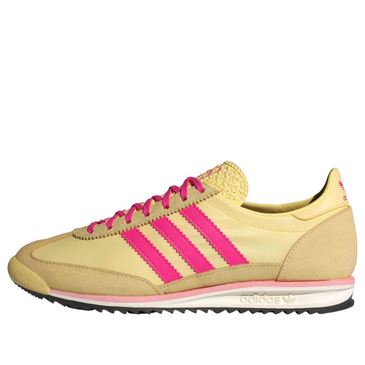 (WMNS) adidas SL 72 'Almost Yellow Shock Pink' JQ6416