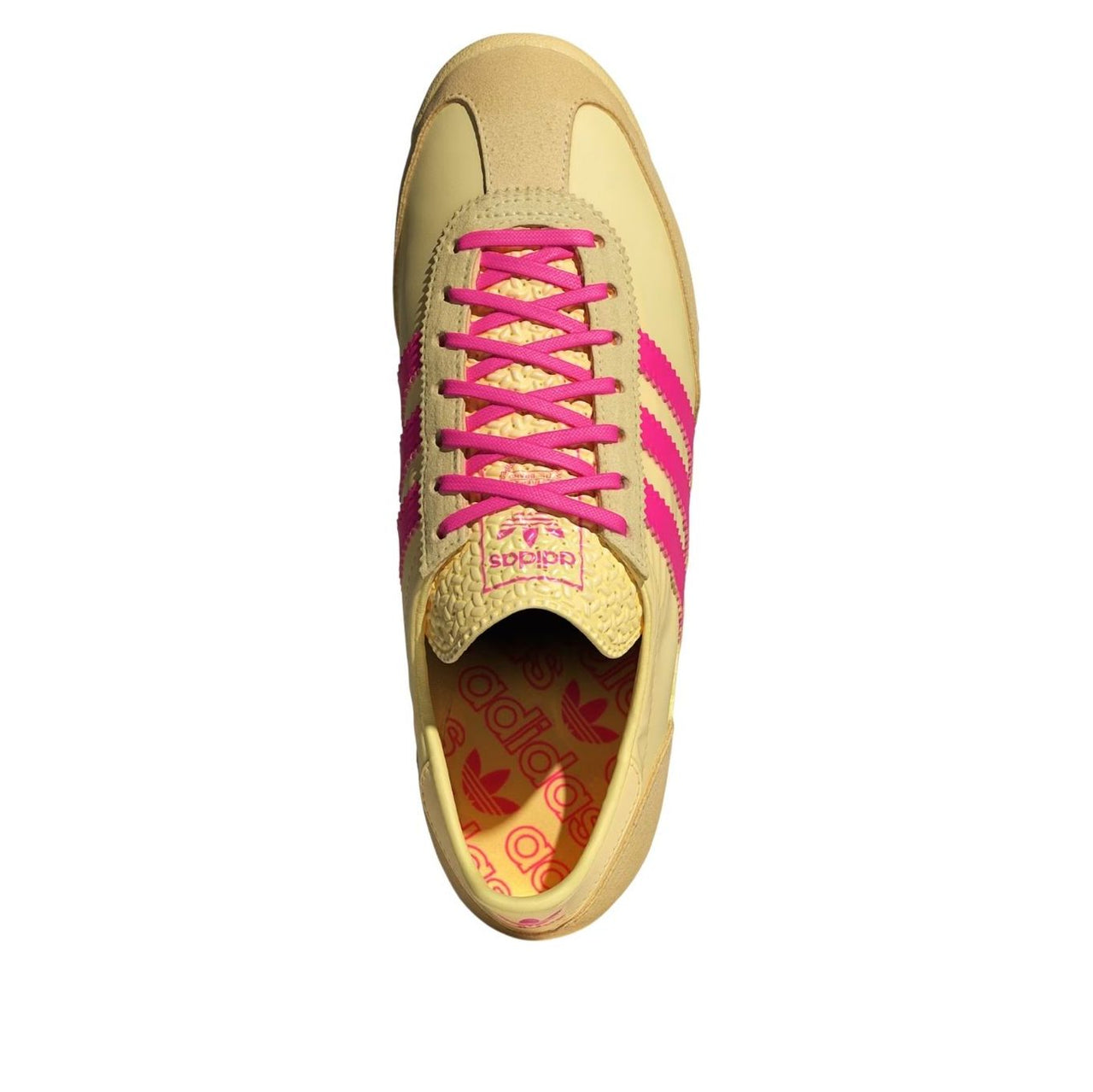 (WMNS) adidas SL 72 'Almost Yellow Shock Pink' JQ6416
