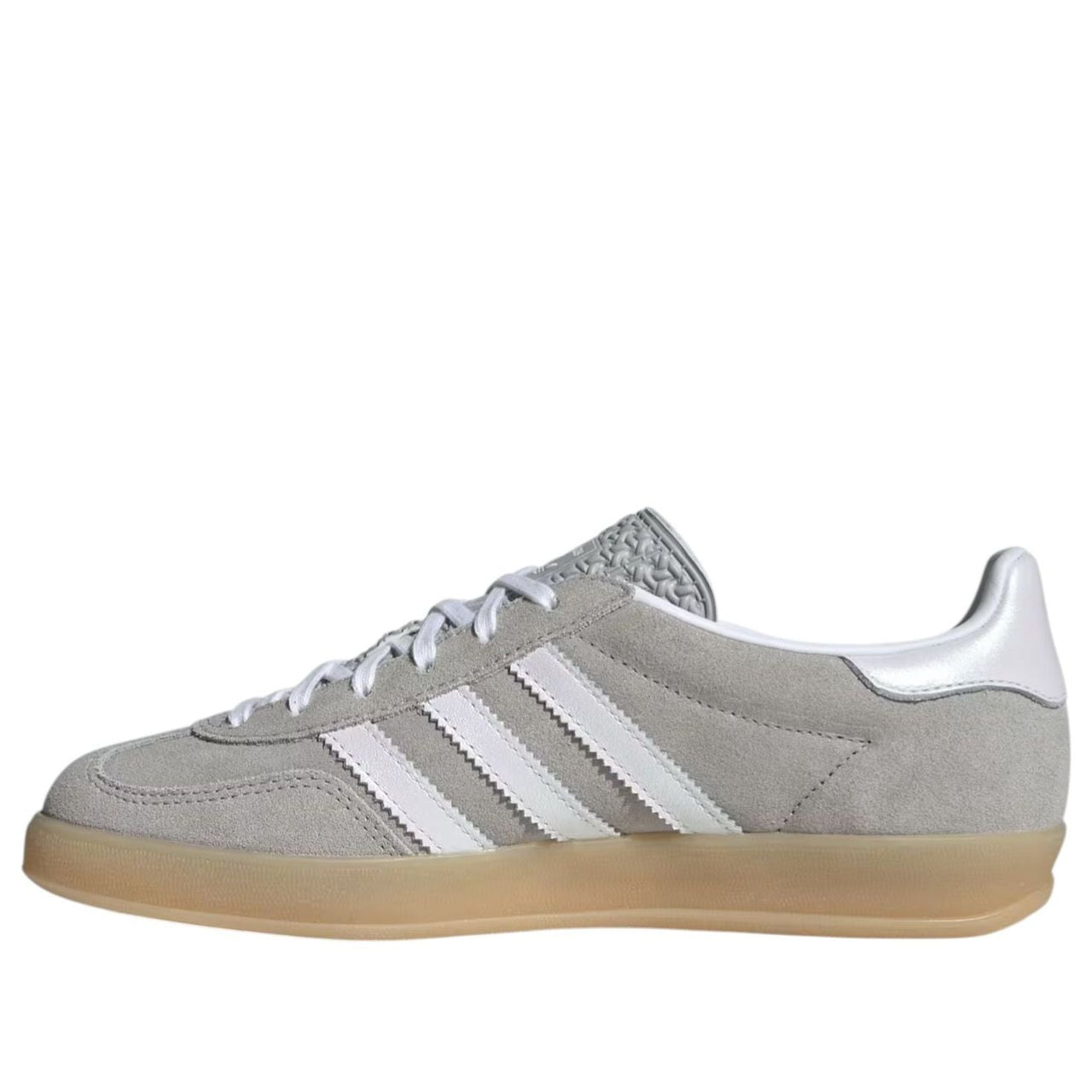 (WMNS) adidas Gazelle Indoor 'Grey White Gum'  JQ7008