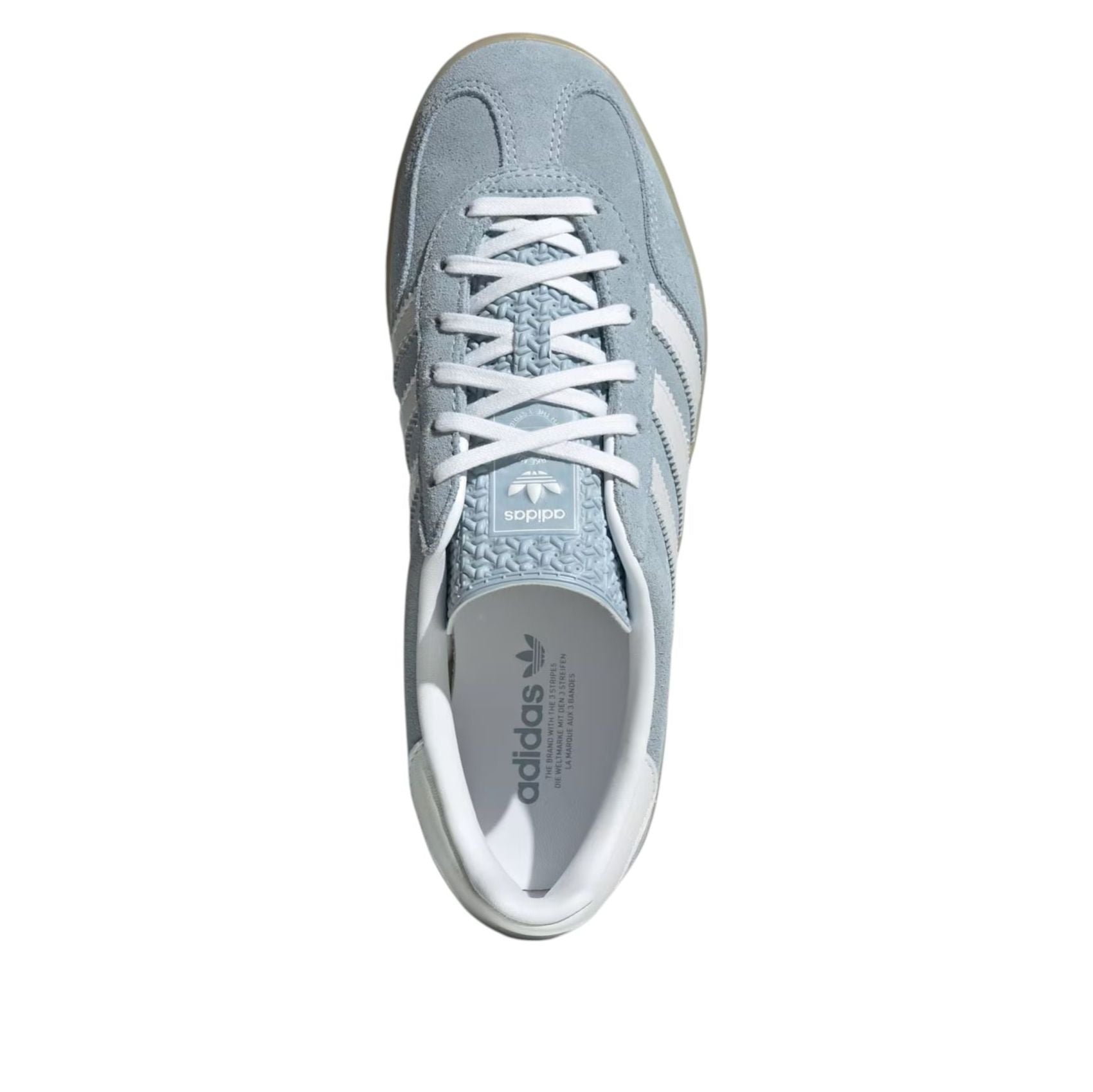 (WMNS) adidas Gazelle Indoor 'Wonder Blue White Gum' JQ7009