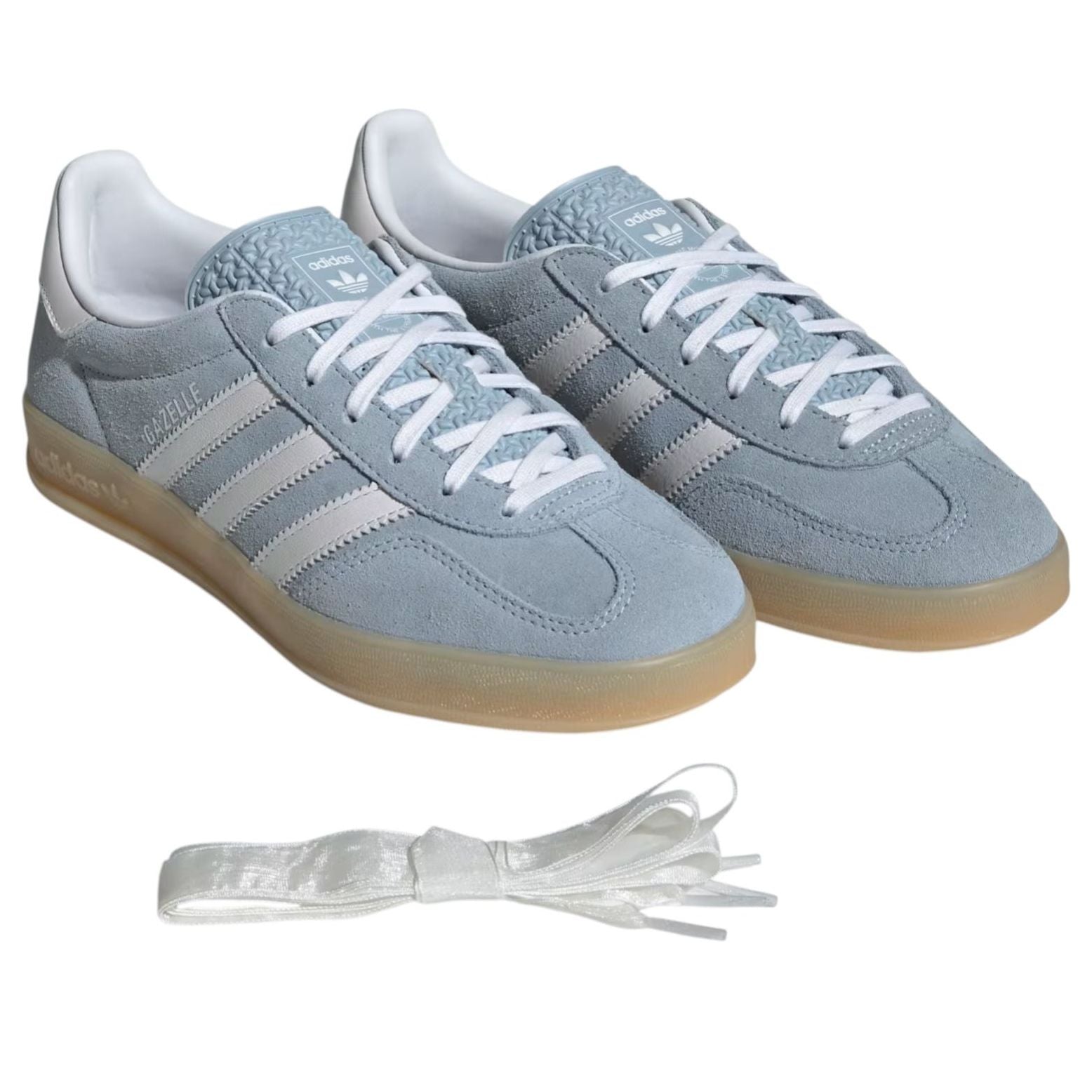 (WMNS) adidas Gazelle Indoor 'Wonder Blue White Gum' JQ7009