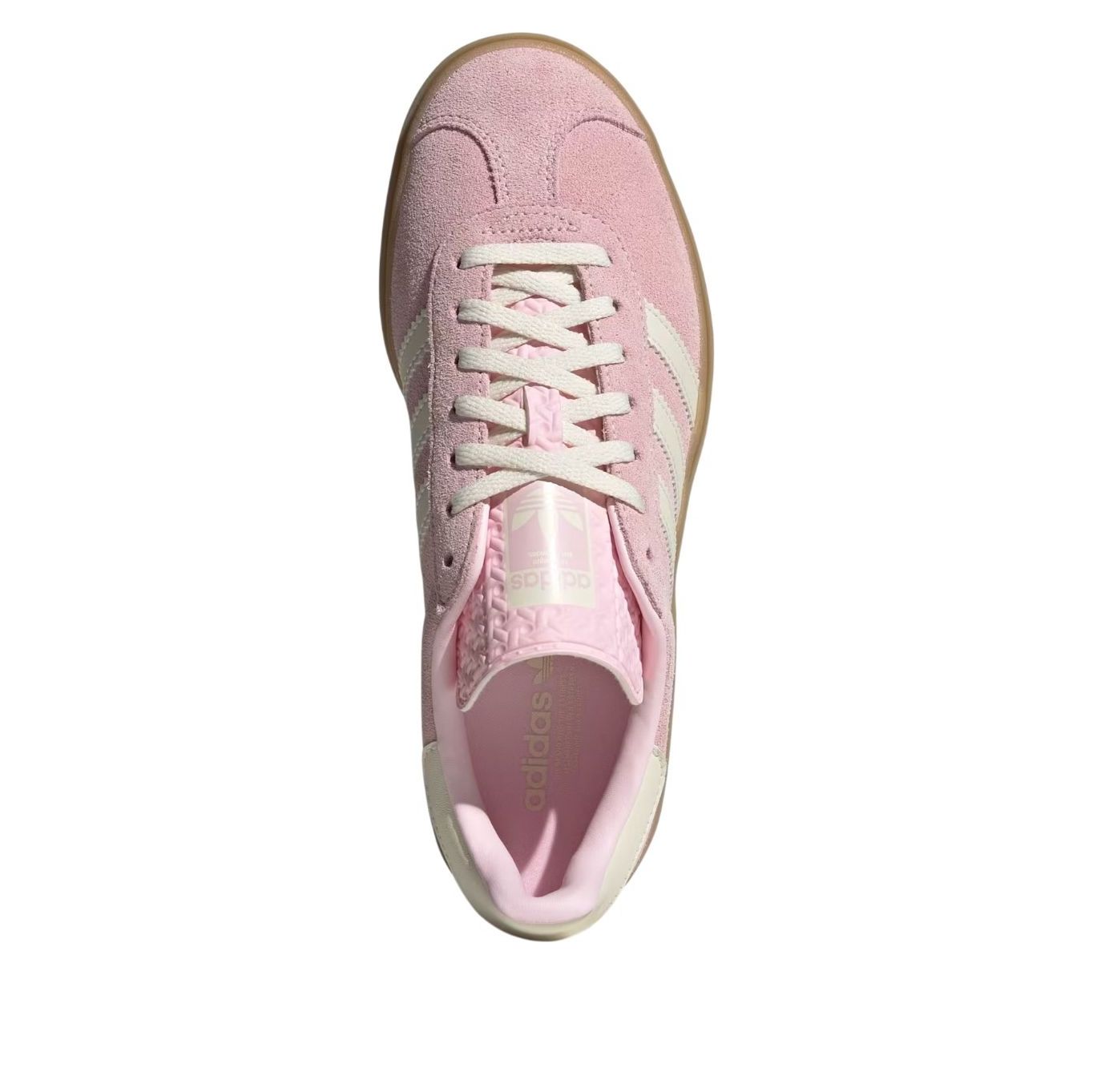 (WMNS) adidas Gazelle Bold 'Clear Pink Cream White' JQ7777