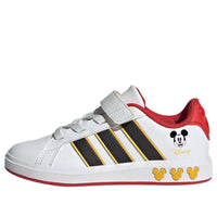 (GS) adidas x Disney Mickey Mouse Grand Court 'Cloud White Black' JQ8067