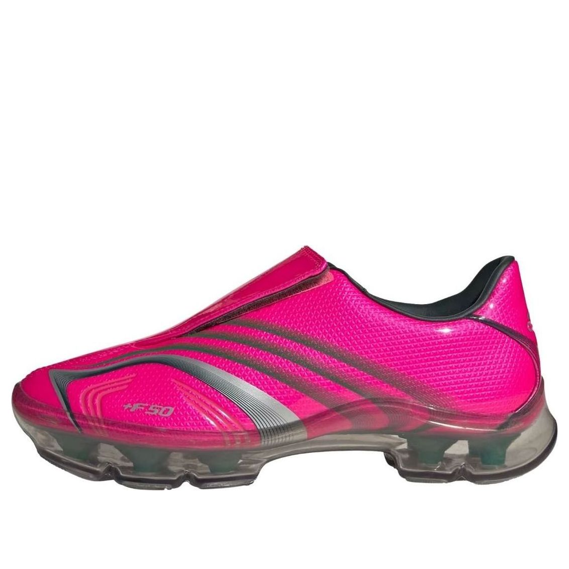 (WMNS) adidas F50 Walkable 'Shock Pink Silver Metallic' JQ9556