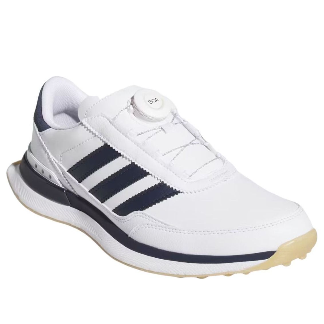 (WMNS) adidas S2G 26 Boa Spikeless Golf 'White Collegiate Navy' JR1892