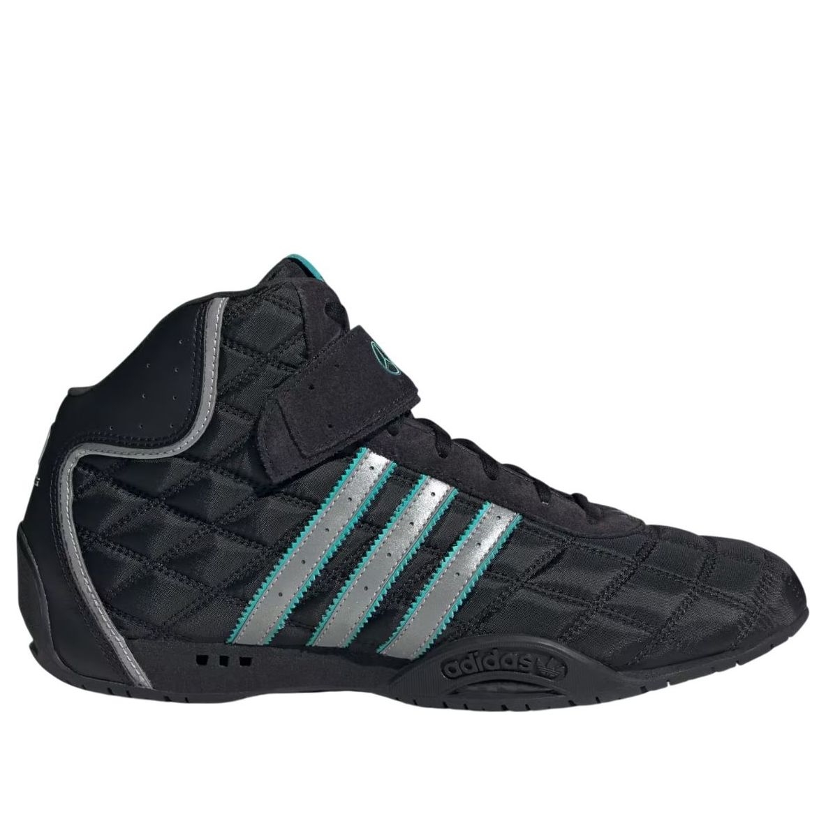 adidas Adiracer Hi Mercedes AMG Petronas F1 Team 'Black Silver Metallic' JR4547