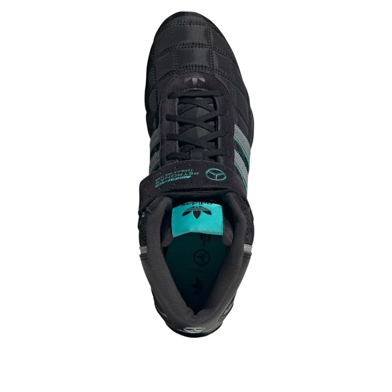 adidas Adiracer Hi Mercedes AMG Petronas F1 Team 'Black Silver Metallic' JR4547