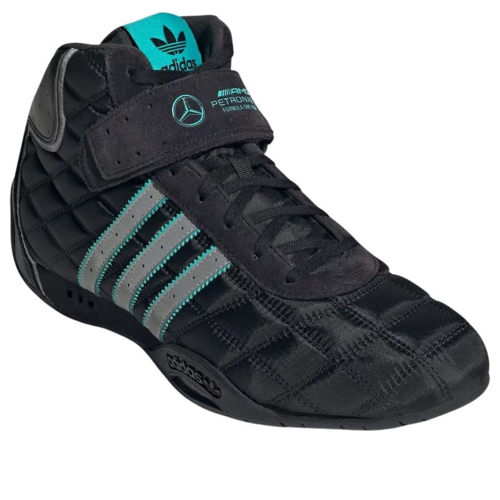 adidas Adiracer Hi Mercedes AMG Petronas F1 Team 'Black Silver Metallic' JR4547