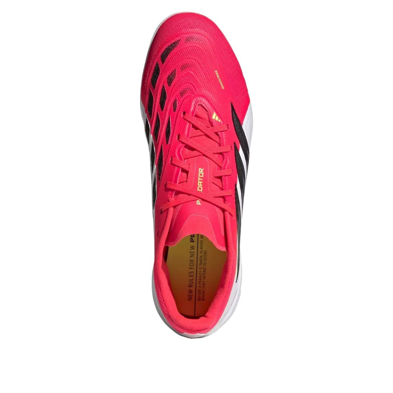 adidas Predator League Fold Over Tongue Indoor Football 'Lucid Red Cloud White' JR4738