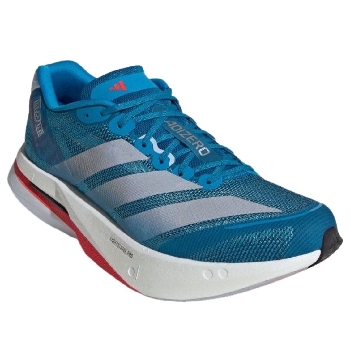 adidas Adizero Boston 13 'Solar Blue Silver Metallic' JR4868