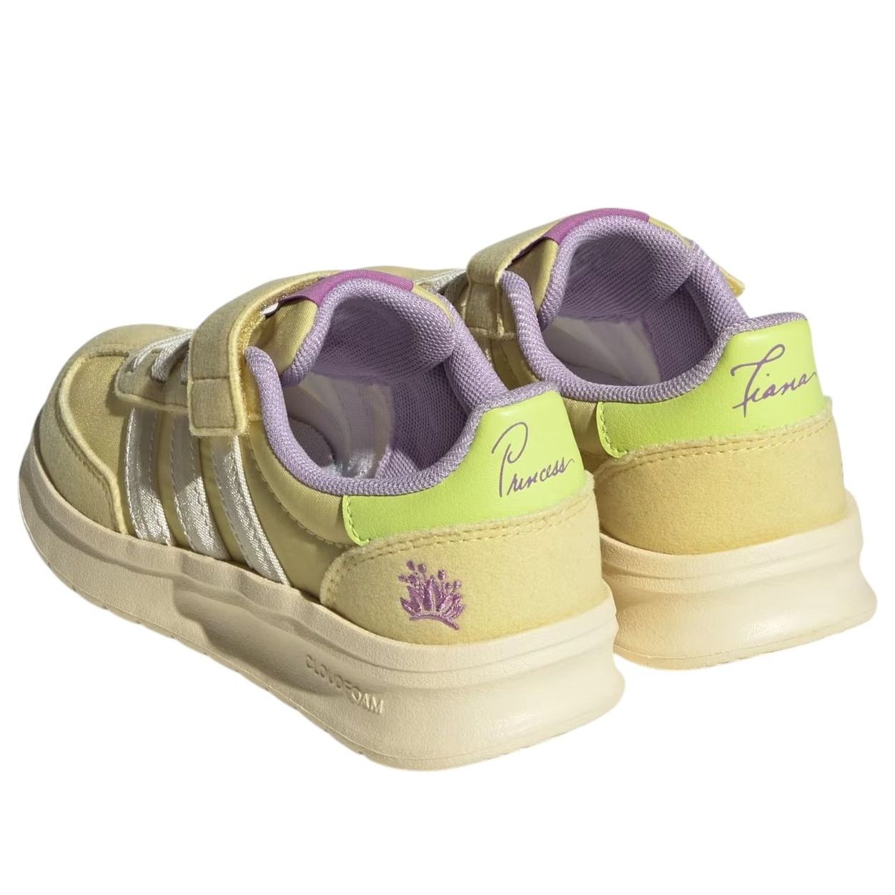(PS) adidas x Disney Tiana Run 70s 2.0 'Powder Yellow' JR4921