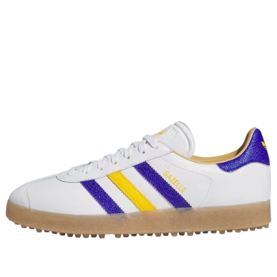 adidas Gazelle Golf LE 'Cloud White Lucid Blue Yellow' JR6700