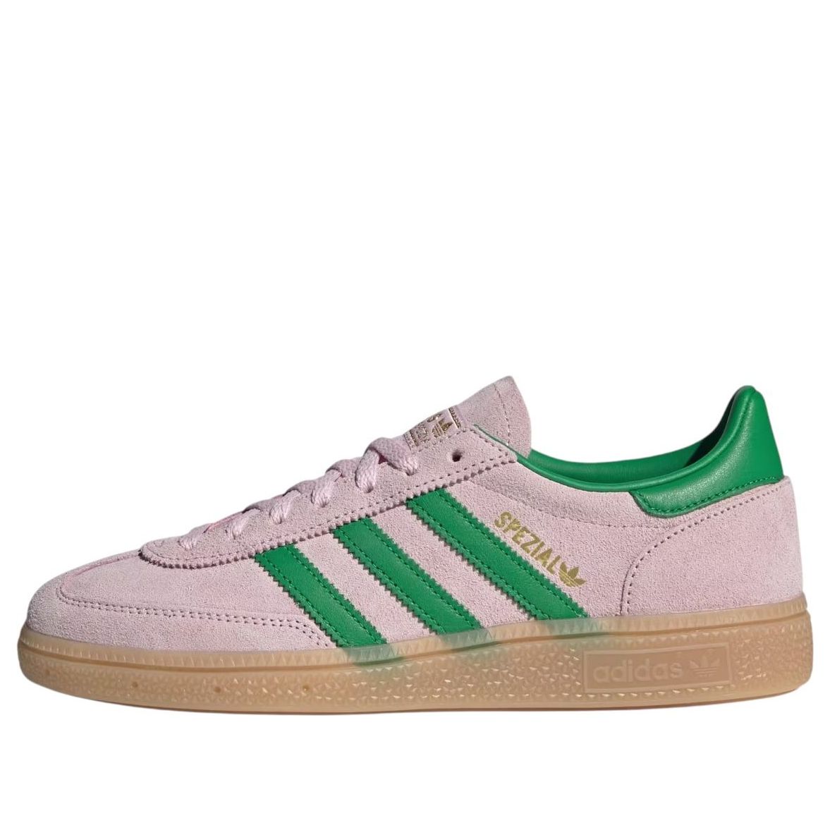 (WMNS) adidas Handball Spezial 'Clear Pink Green' JR7347