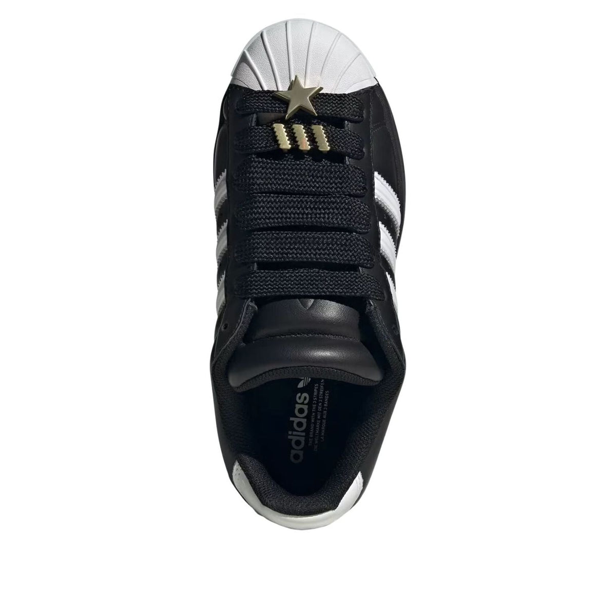 (WMNS) adidas Superstar 'Core Black Cloud White' JR7444