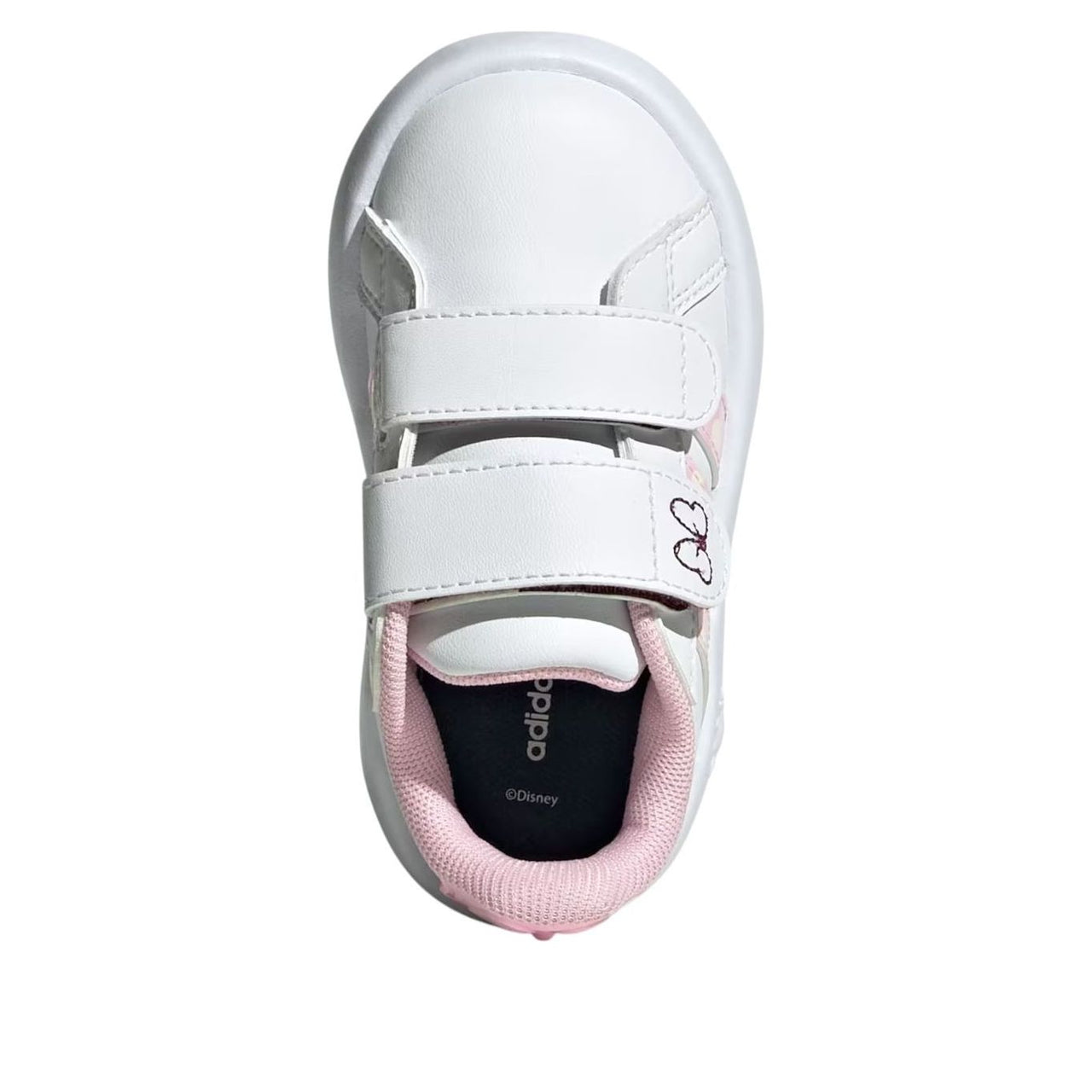 (TD) adidas x Disney Minnie Mouse Grand Court 'Cloud White Clear Pink' JR8130