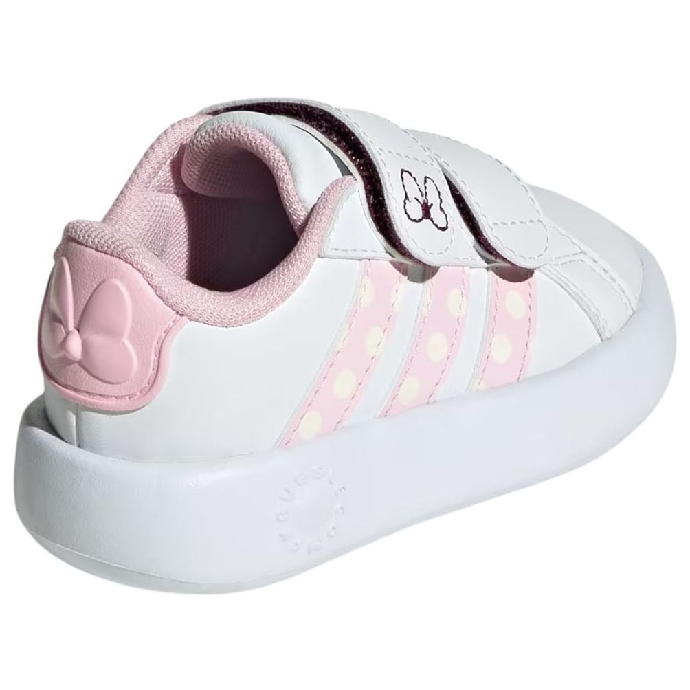 (TD) adidas x Disney Minnie Mouse Grand Court 'Cloud White Clear Pink' JR8130