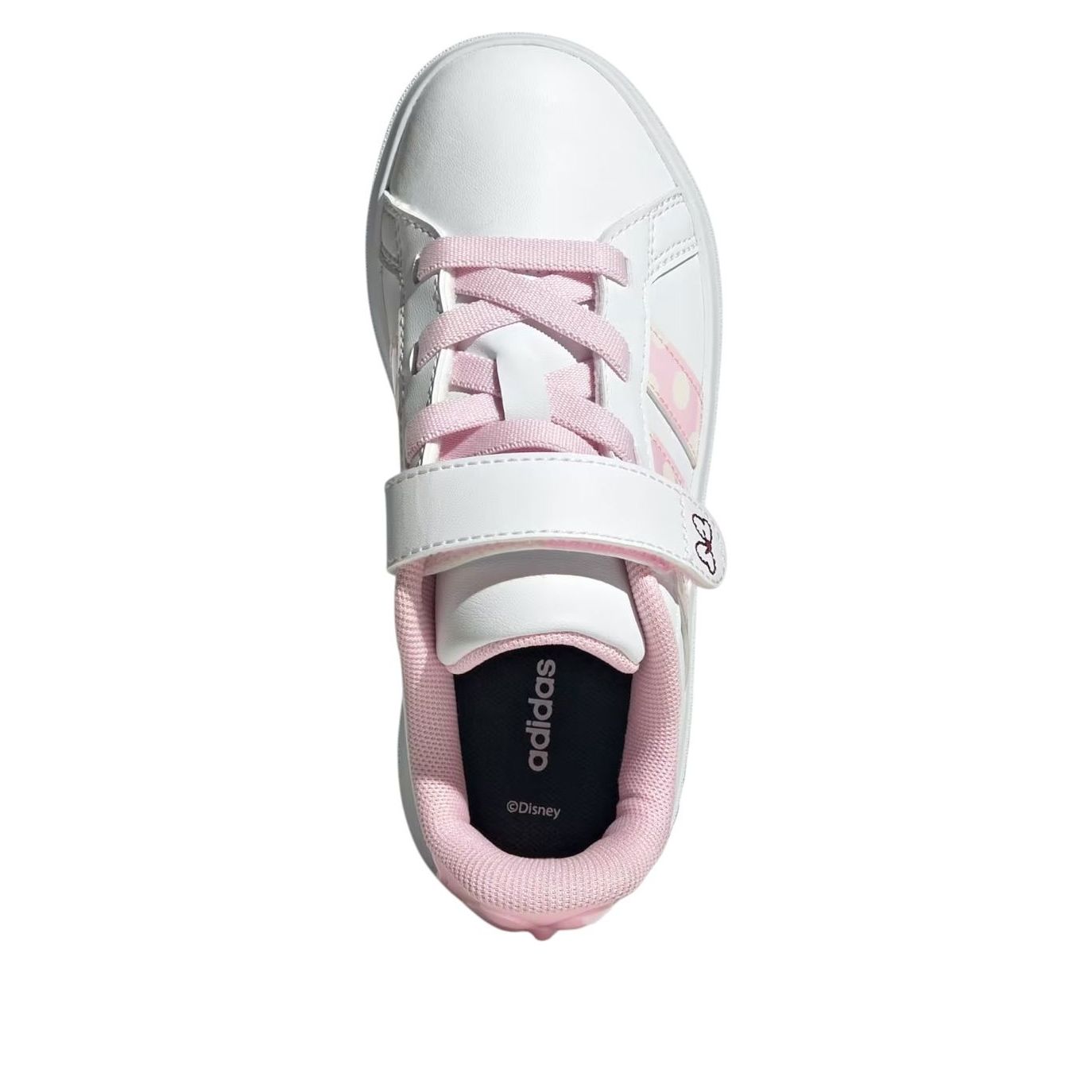 (GS) adidas x Disney Minnie Mouse Grand Court 'Cloud White Clear Pink' JR8134