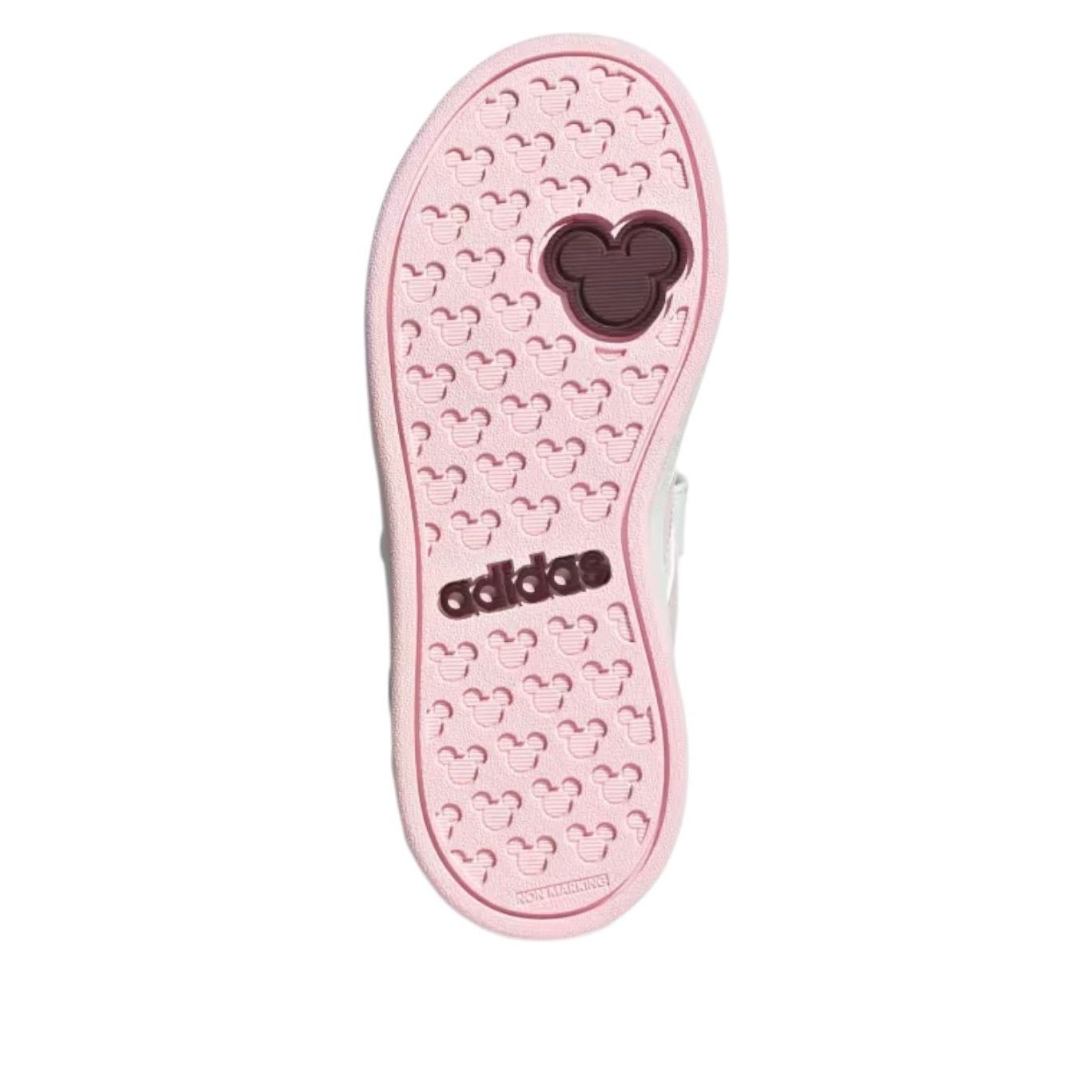 (GS) adidas x Disney Minnie Mouse Grand Court 'Cloud White Clear Pink' JR8134