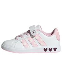 (GS) adidas x Disney Minnie Mouse Grand Court 'Cloud White Clear Pink' JR8134