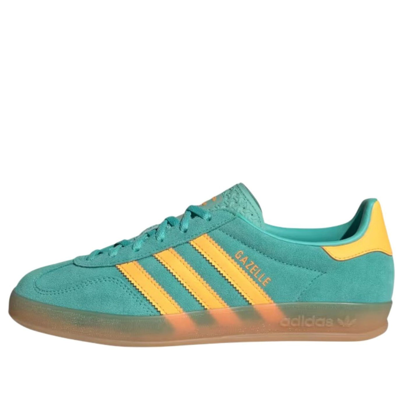 (WMNS) adidas Gazelle Indoor 'Rich Acid Mint Flash Orange' JS1414