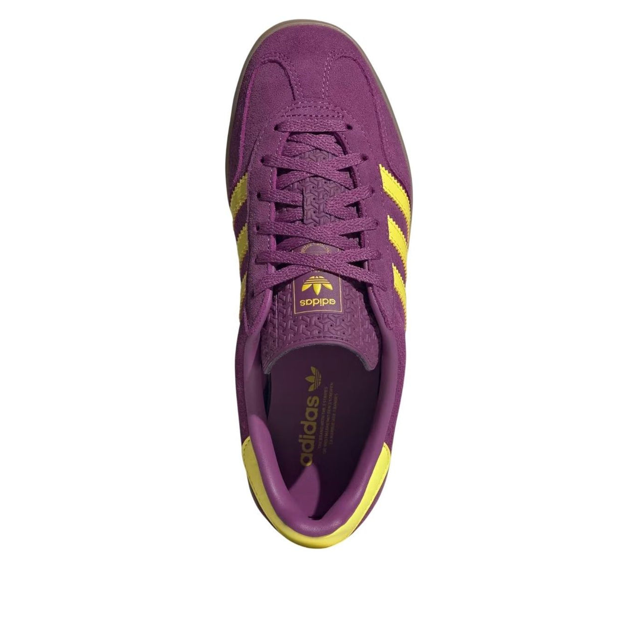 (WMNS) adidas Gazelle Indoor 'Rich Mauve Bright Yellow' JS1415