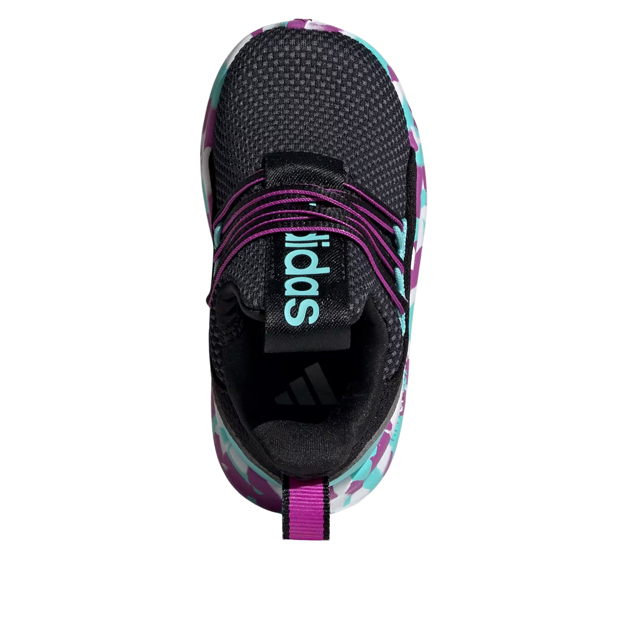 (TD) adidas Lite Racer Adapt 7.0 'Core Black Purple Burst' JS2284