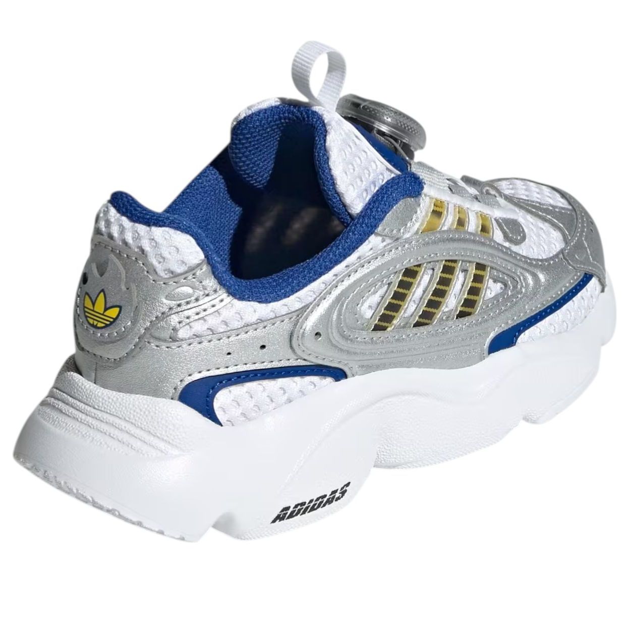 (PS) adidas Ozmillen Boa 'Silver Metallic Yellow'  JS2480
