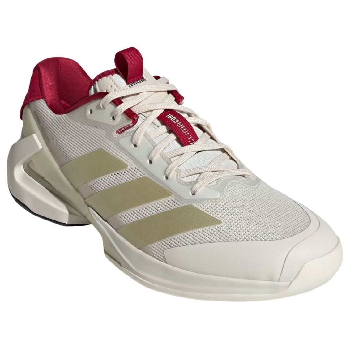 adidas Adizero Ubersonic 5  'Chalk White Ice Gold Metallic' JS2562