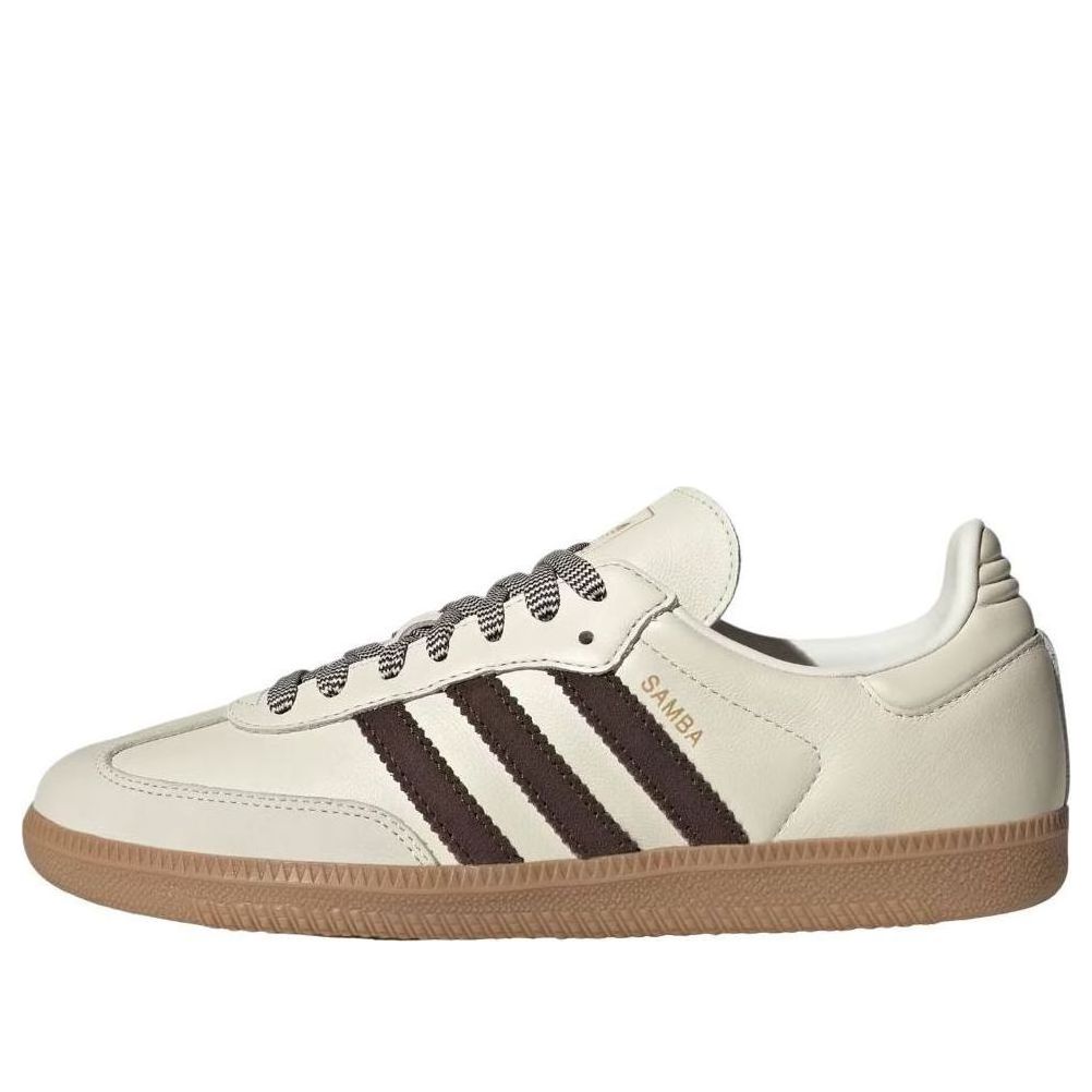 (WMNS) adidas Samba OG 'Off White Dark Brown' JS3181