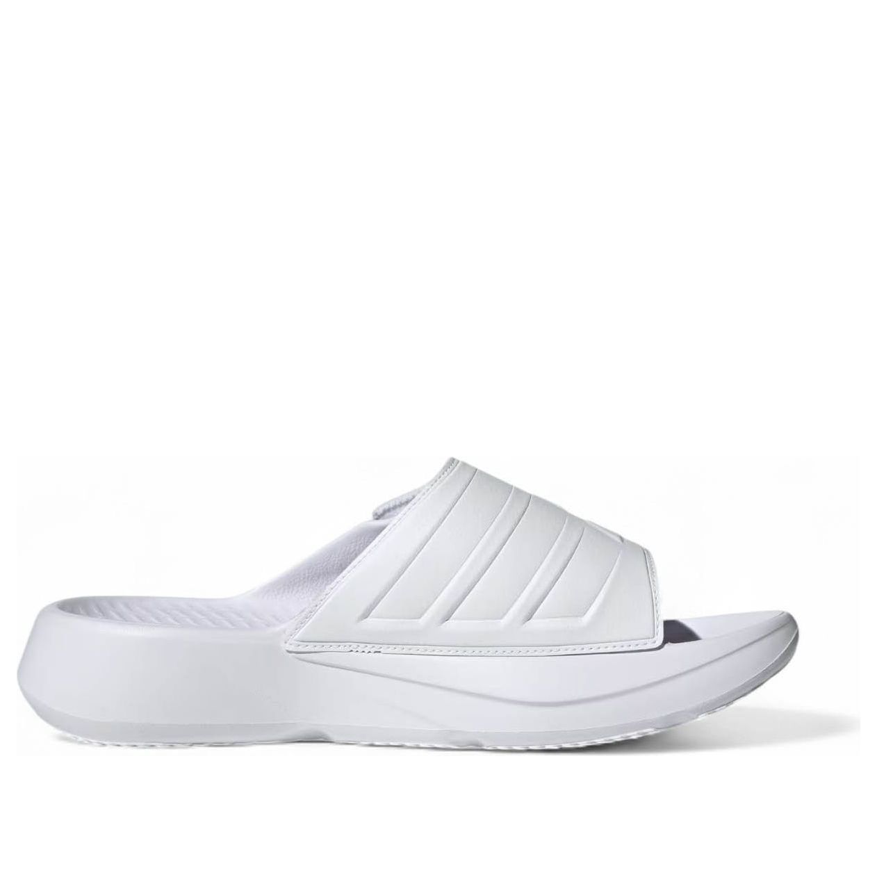 adidas Lightblaze Slides 'White Black' JS3584