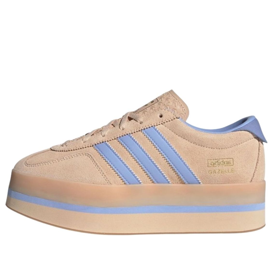 (WMNS) adidas Gazelle Stack 'Halo Blue Gum' JS3927