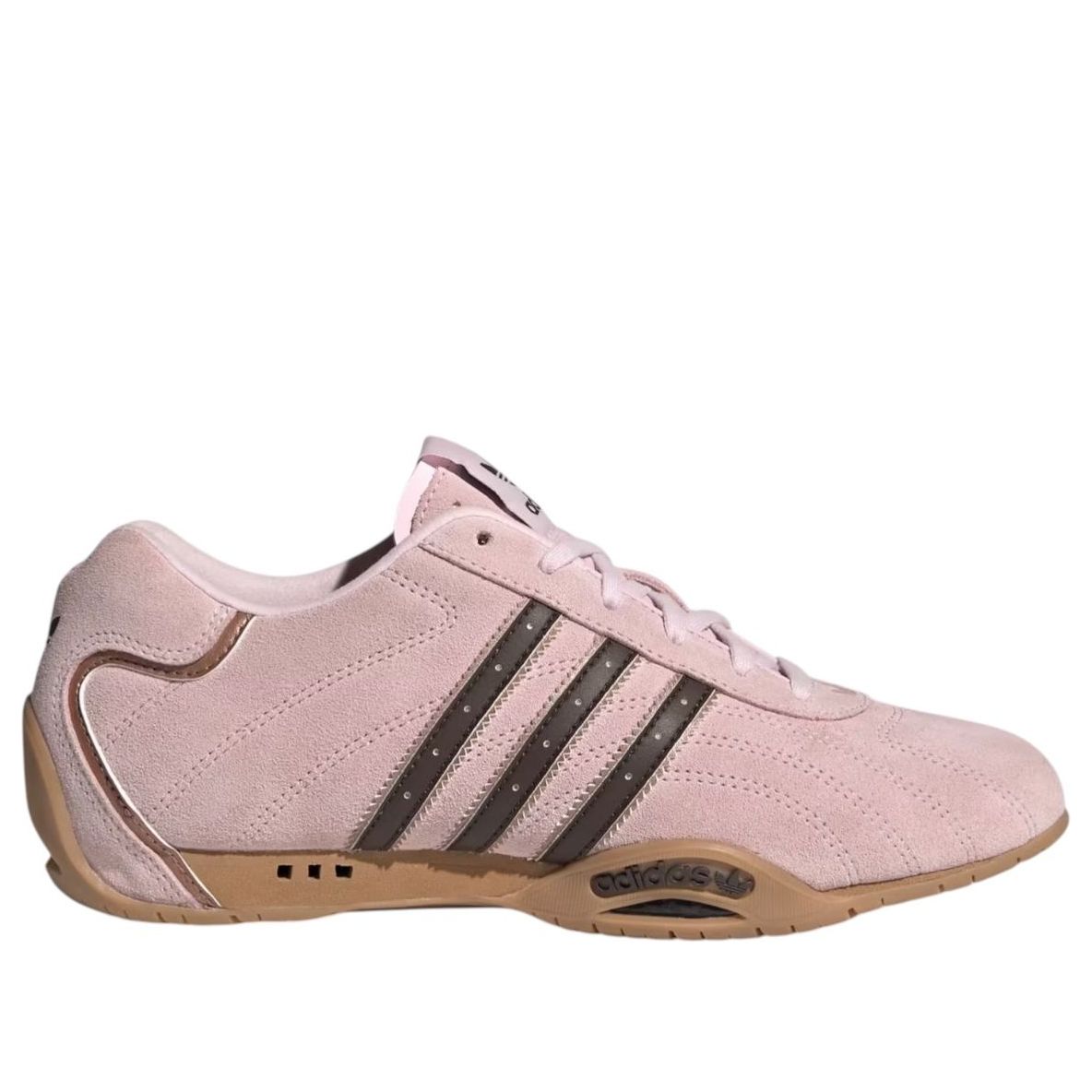 (WMNS)	adidas Adiracer LO 'Pink Dark Brown' JS4519